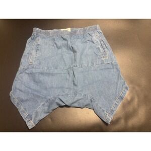 One Teaspoon NWOT Calypsos‎ Harem Mid Length Shorts Blue Denim Size X-Small